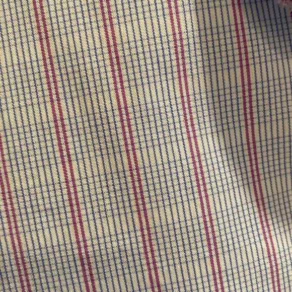 Turnbull & Asser Cotton Nightshirt Blue Pink Window Pane Plaid  L/S  XL FLAWED - Picture 4 of 8
